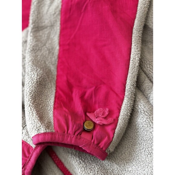 North Face Kids Denali Full Zip Polartec Fleece Jacket Pink L 14-16 PLAY Gorp - Picture 15 of 16